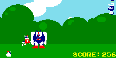 A screenshot of the Homestar the Runner game.